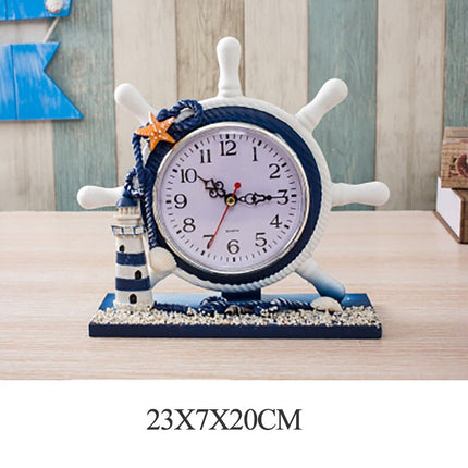Reloj de sobremesa decorativo estilo náutico