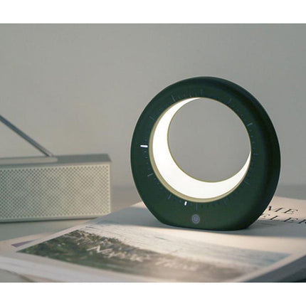 Despertador futurista con luz de noche