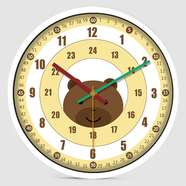 Reloj de pared educativo para niños
