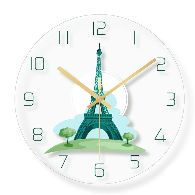 Reloj de pared infantil con zorro