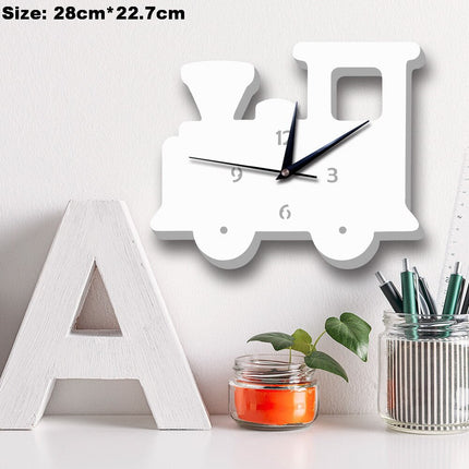 Reloj infantil de pared muñeco nieve