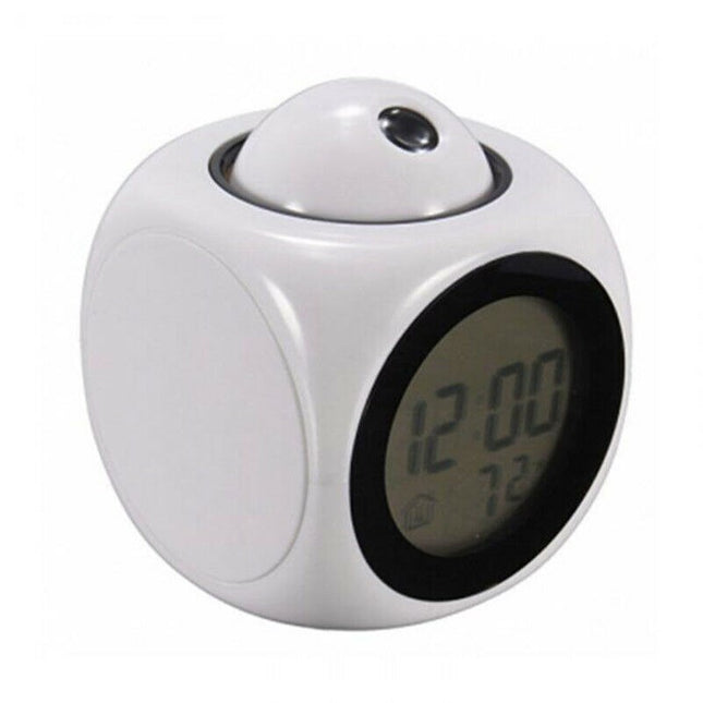 Reloj Despertador Proyector Diseño Minimalista