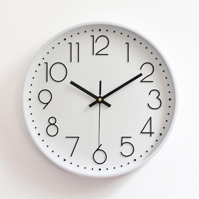 Reloj de pared clásico oro rosa