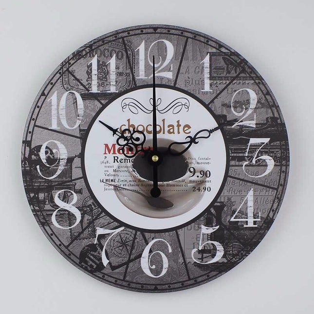 Reloj de pared vintage para cocina