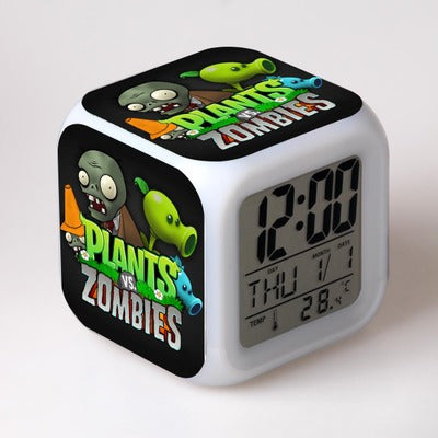 Despertador Cubo Temático Zombies para Niños