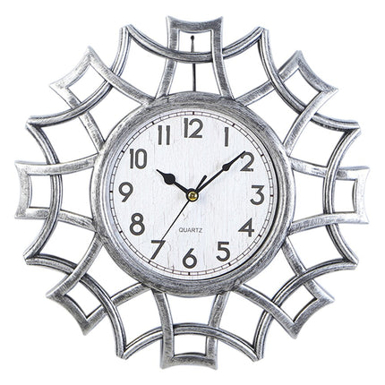 Reloj de pared diseño sol clásico