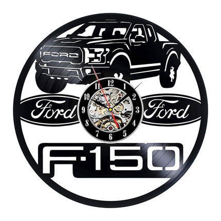 Reloj de vinilo coche Ford Mustang