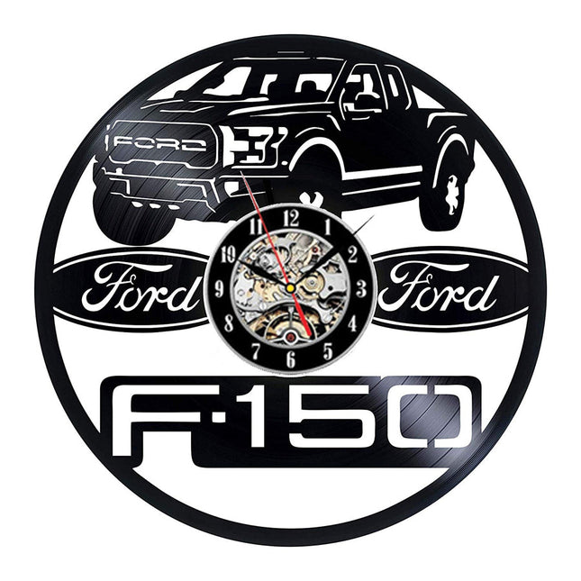 Reloj de vinilo coche Ford Mustang