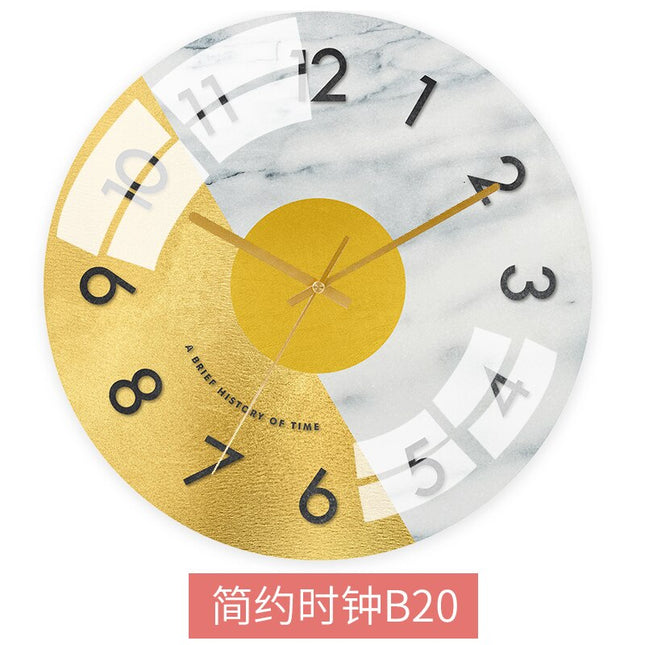 Reloj de pared diseño abstracto colorido