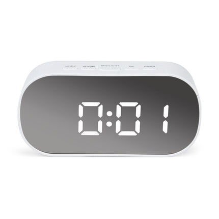 Reloj de escritorio digital con espejo