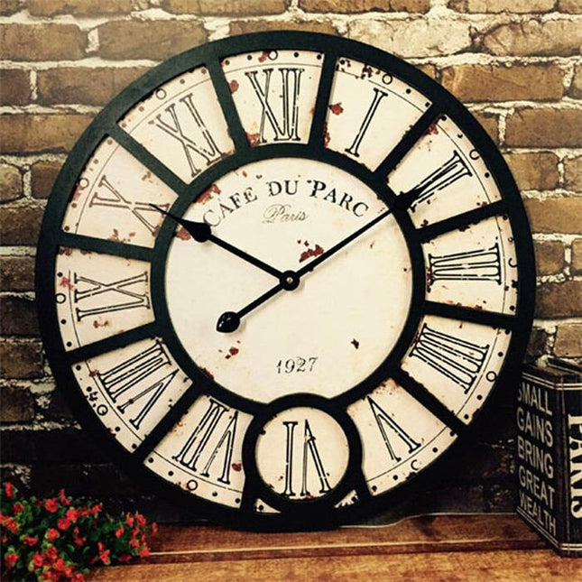 Reloj de pared industrial vintage 60cm