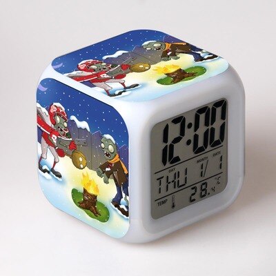 Despertador Cubo Temático Zombies para Niños