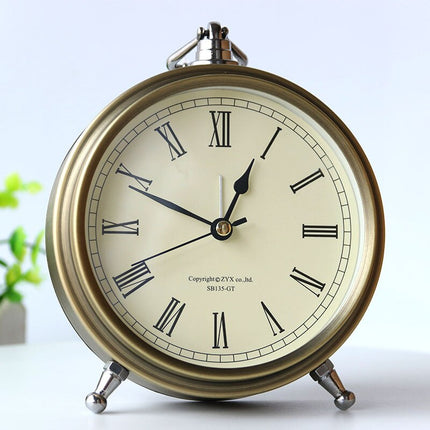 Reloj despertador de mesa estilo antiguo