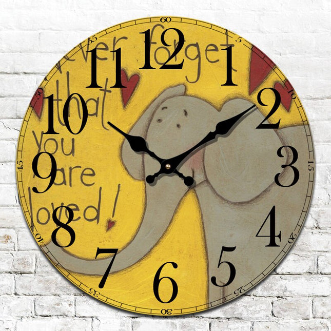 Reloj de pared infantil diseño búho