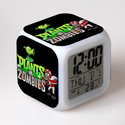 Despertador Cubo Temático Zombies para Niños