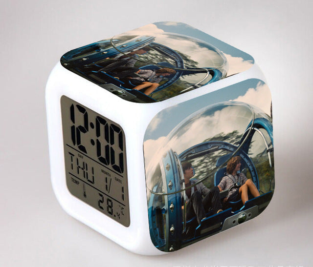 Despertador cubo digital infantil Jurassic Park