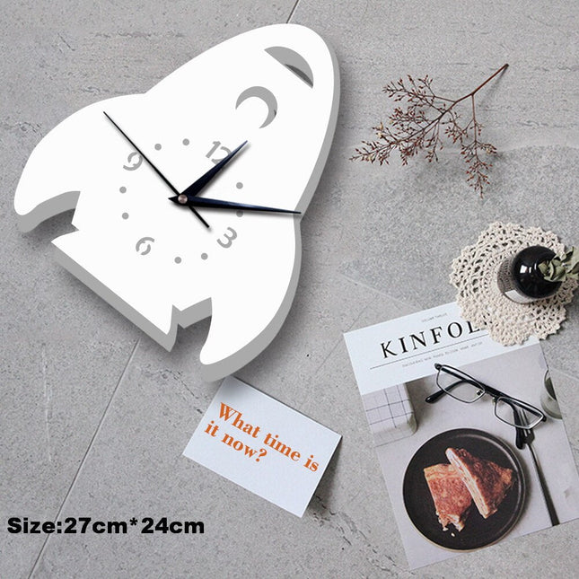 Reloj infantil de pared muñeco nieve