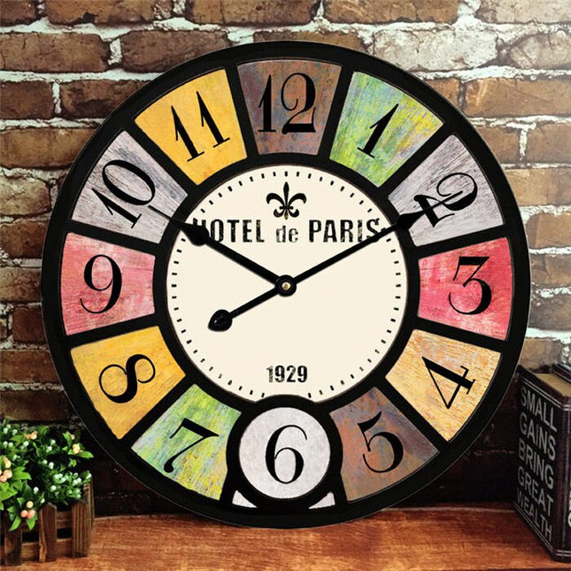 Reloj de pared industrial vintage 60cm
