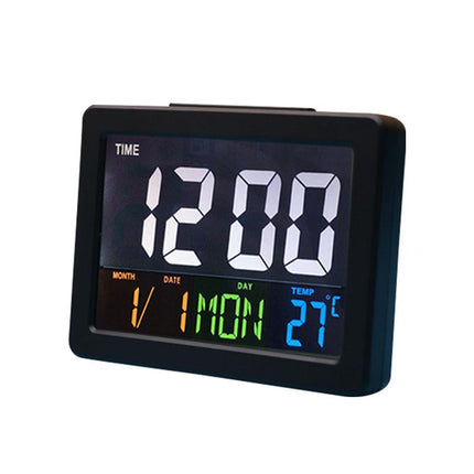 Reloj de mesa vintage retro dorado