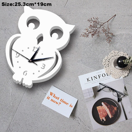 Reloj infantil de pared muñeco nieve