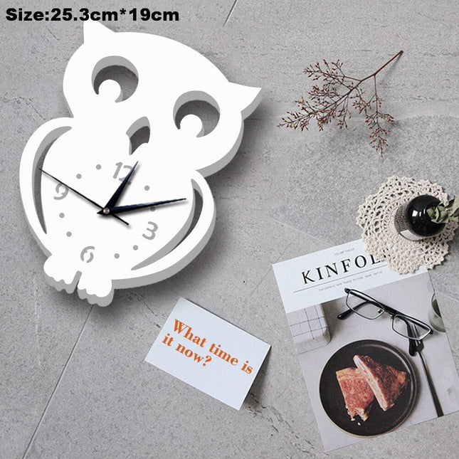 Reloj infantil de pared muñeco nieve