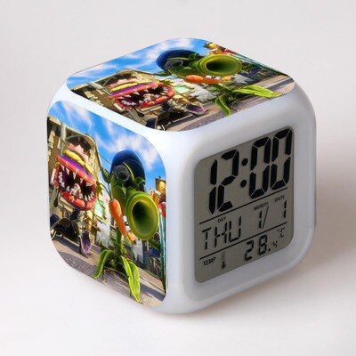 Despertador Cubo Temático Zombies para Niños