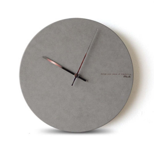 Reloj de pared nórdico color antracita