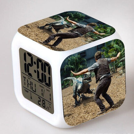Despertador cubo digital infantil Jurassic Park
