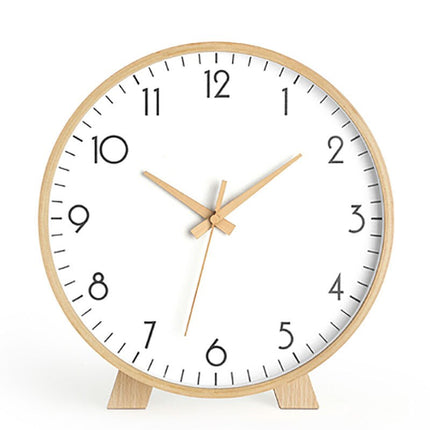 Reloj de sobremesa madera estilo nórdico