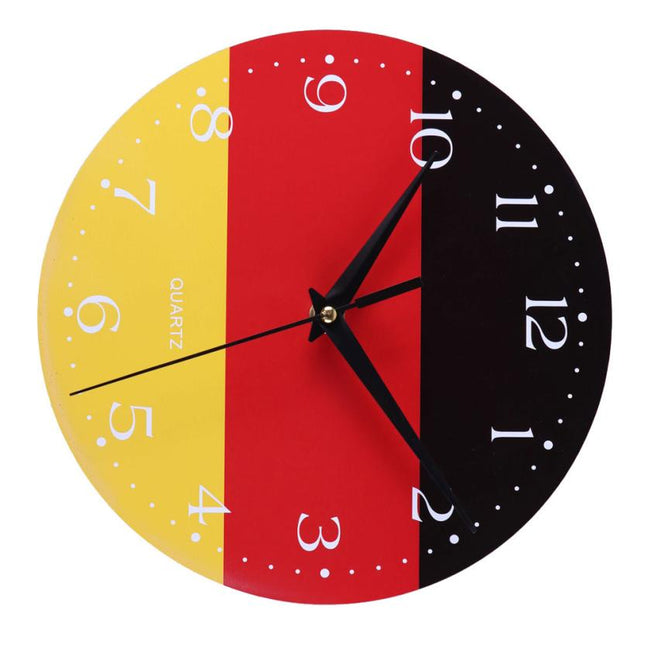 Reloj de pared bandera de España