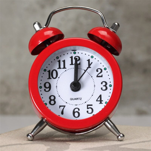 Despertador clásico con doble campana ruidoso