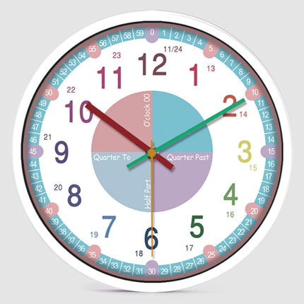 Reloj de pared educativo para niños