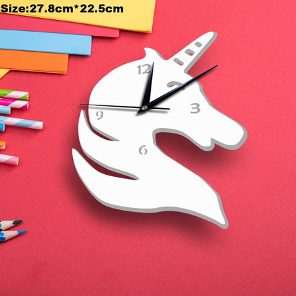 Reloj infantil de pared muñeco nieve