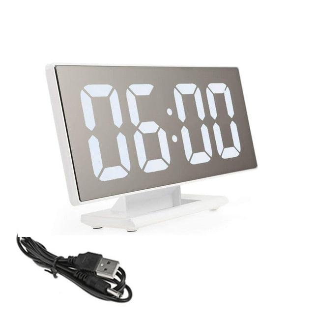 Despertador Digital con Pantalla Espejo