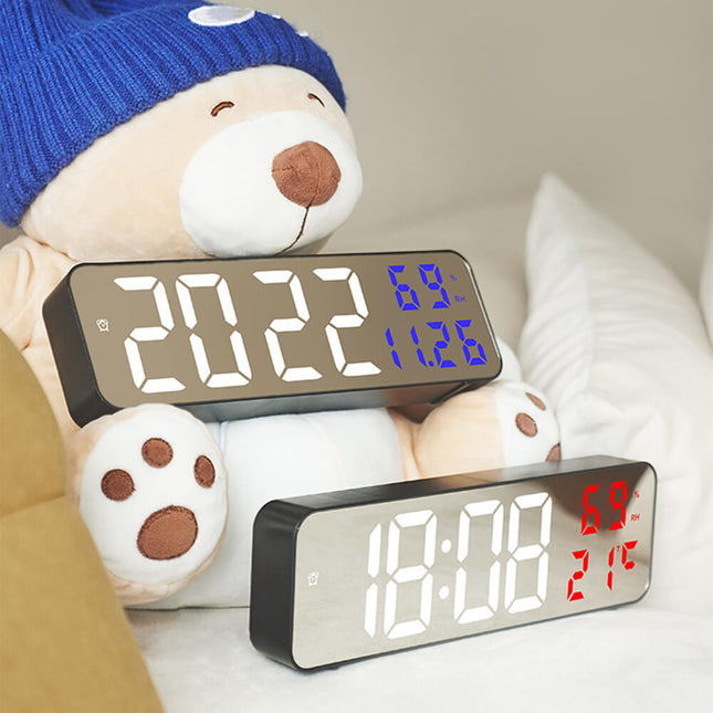 Reloj digital de pared grande a pilas