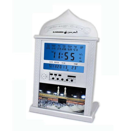 Reloj de mesa digital para oración
