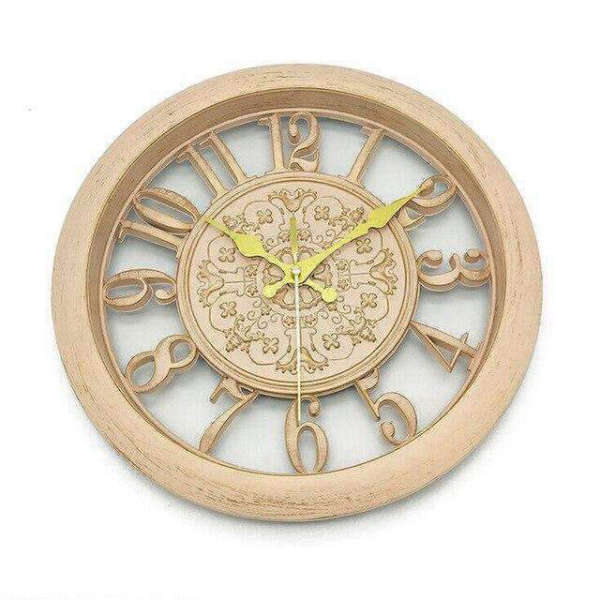 Reloj de pared redondo estilo retro