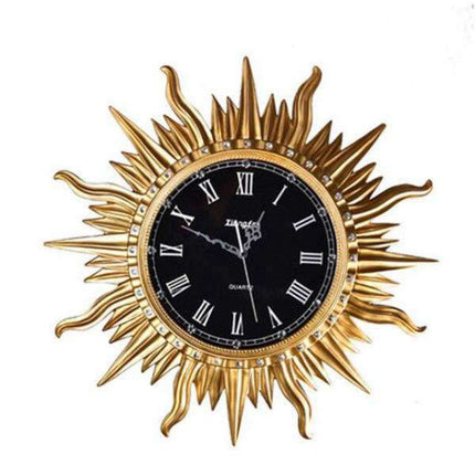 Reloj de pared grande diseño sol
