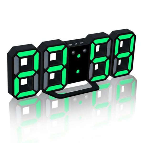 Reloj de pared 3D con luz LED