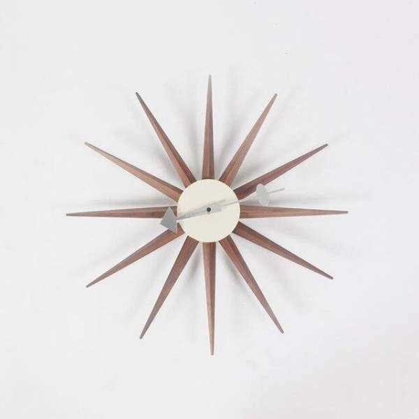 Reloj de pared diseño estrella moderno