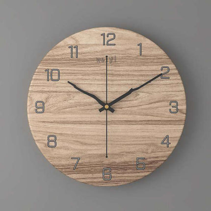 Reloj de pared diseño efecto mármol