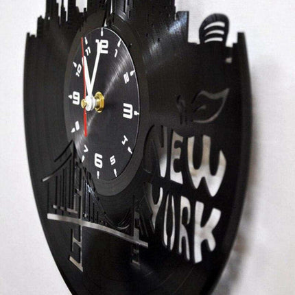 Reloj de pared vinilo monumentos Nueva York