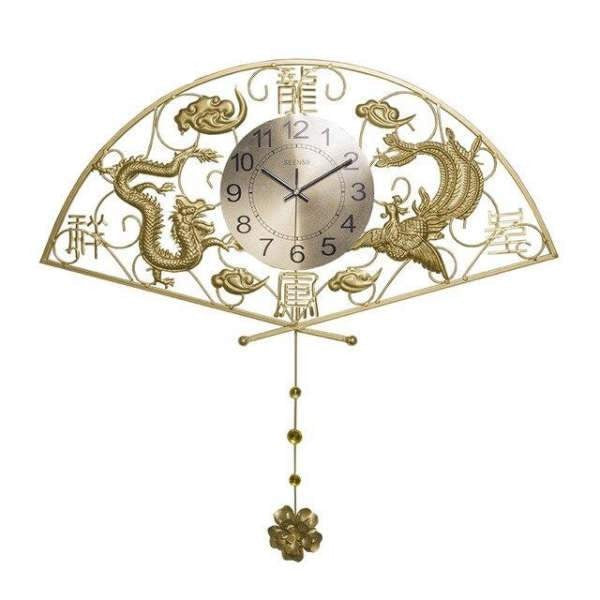 Reloj de pared grande diseño dragón