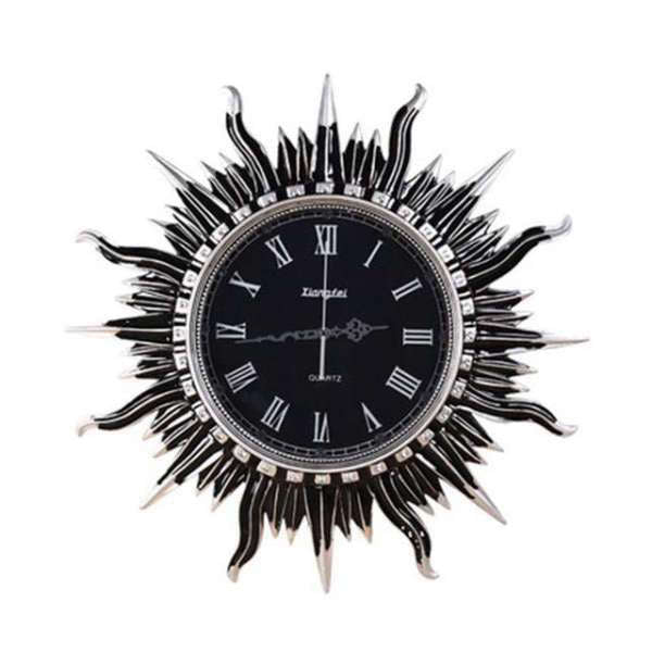 Reloj de pared grande diseño sol