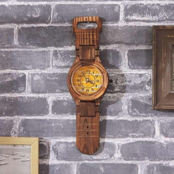 Reloj de pared forma reloj pulsera