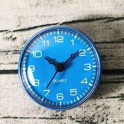 Reloj de pared pequeño color esmeralda