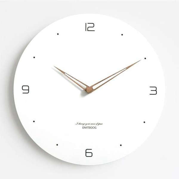 Reloj de pared de diseño para baño