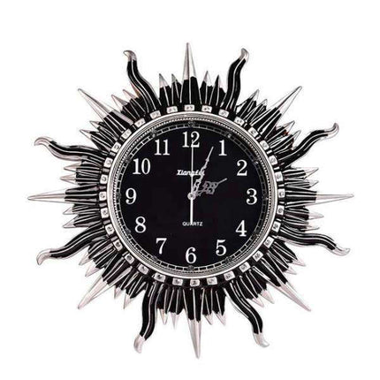 Reloj de pared grande diseño sol