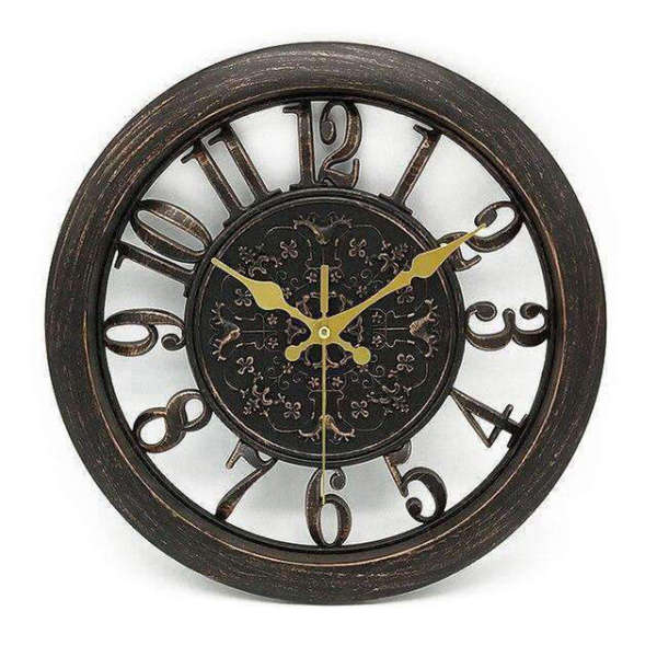 Reloj de pared redondo estilo retro