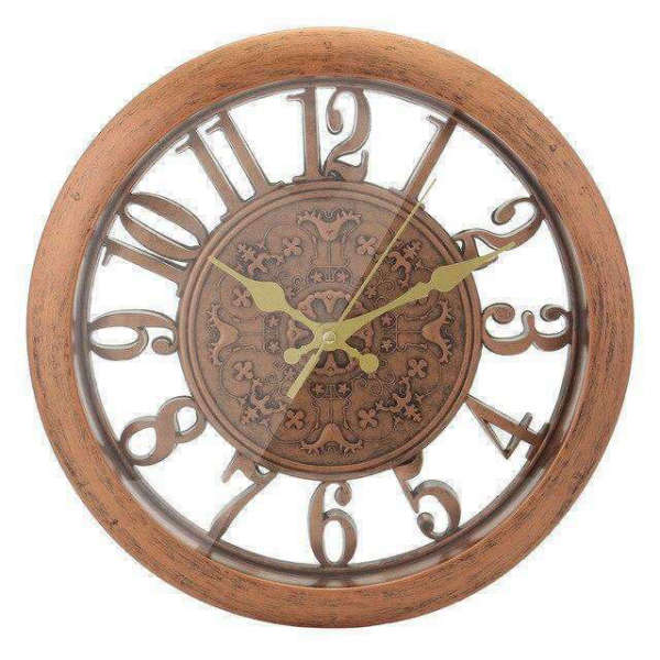 Reloj de pared redondo estilo retro